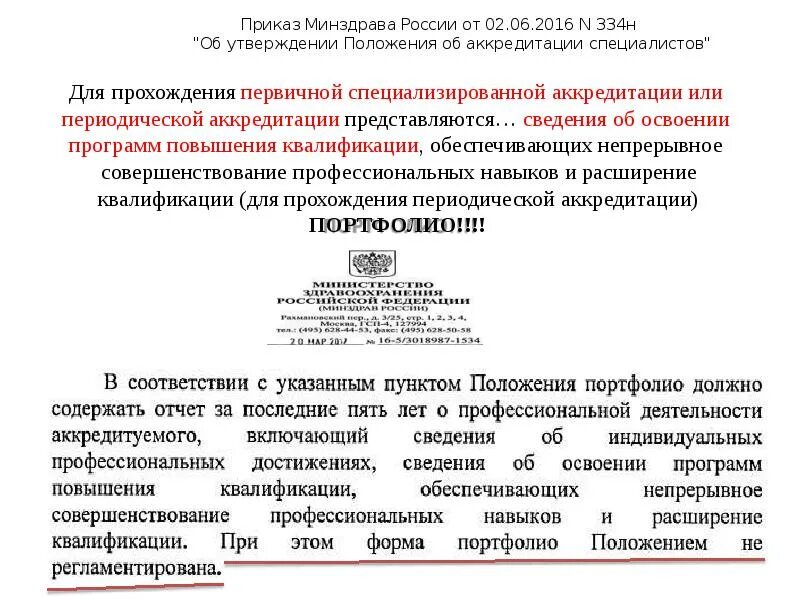 Аккредитация медицинских работников образец заполнения