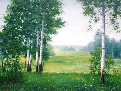 Опушка леса стихотворение