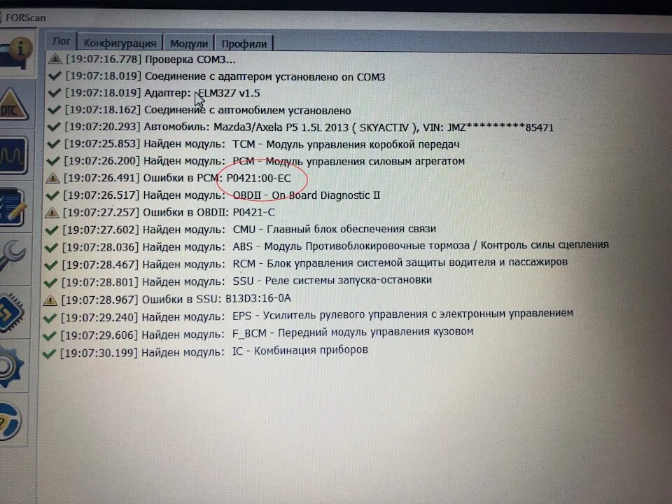 Ошибка p0421 Мазда 3. Ошибки Мазда сх5. FORSCAN старый разъем. Код неисправности f Mazda.