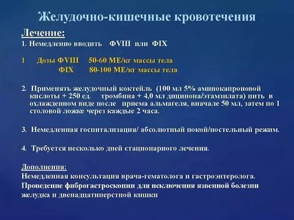 Желудочное кровотечение у собаки
