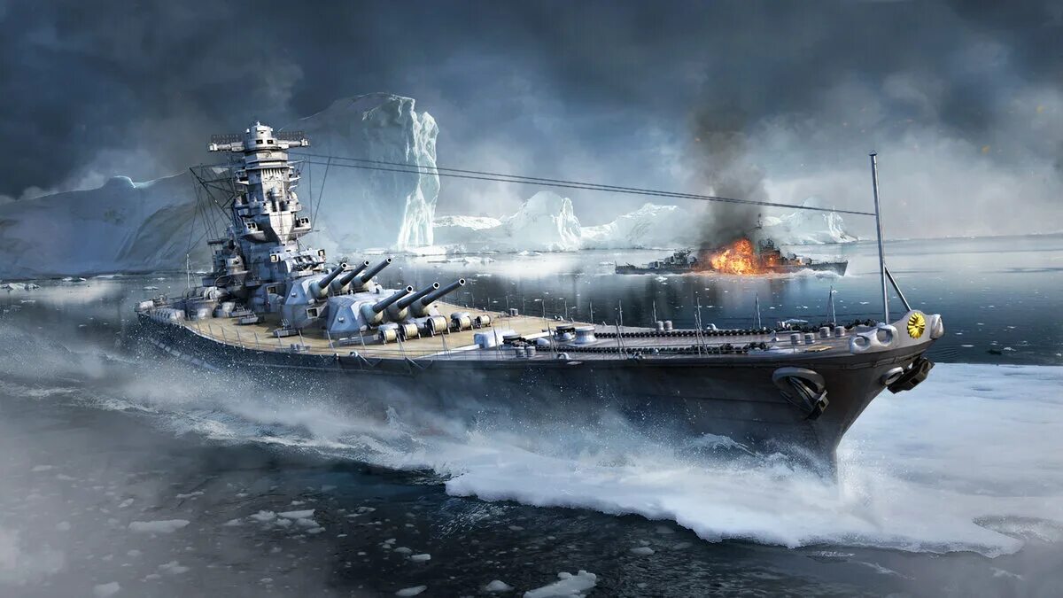 Корабли японии мир кораблей. Линкор мутсу. Линкор обои. Корабль 4 ранга world of warships. Ямато варшипс.