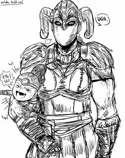 Babysitting (art by Ponhoka) : forhonor 