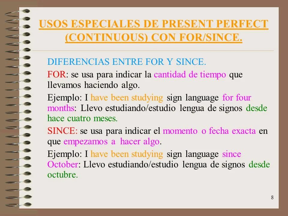 Present perfect Continuous since. Present perfect Continuous for since. Предлоги презент Перфект континиус. For в презент Перфект континиус.