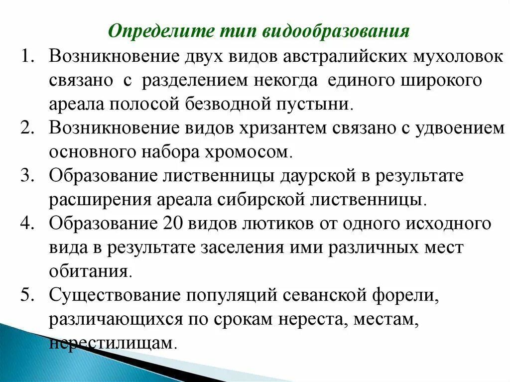 Процессы видообразования микроэволюция. Определите Тип видообразования возникновение двух видов. Основные этапы видообразования. Стадии и типы видообразования. Направления процесса видообразования.