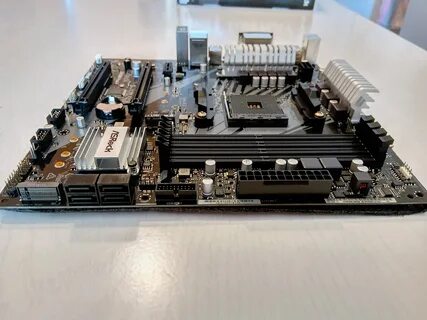 Системная плата asrock b450m pro4