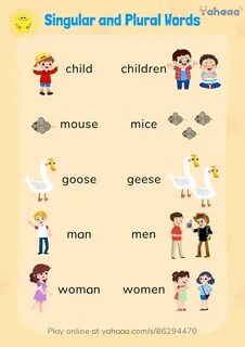 Plural words