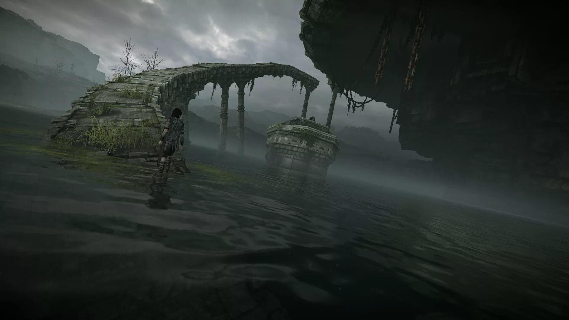 Shadow of the colossus на пк. Храм 6 колосса shadow of the colossus. ремастер shadow of the colossus. shadow of colossus мост. shadow of the colossus боссы арт.