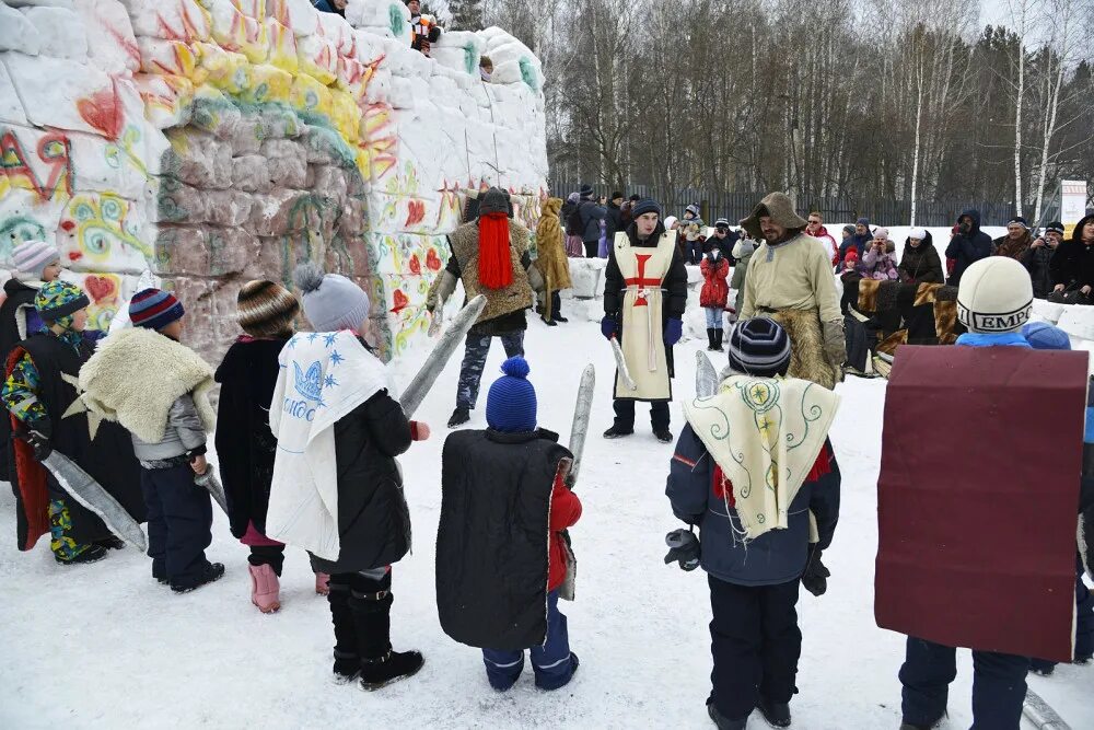 Оборона городка