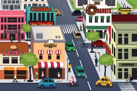 Shopping in my town