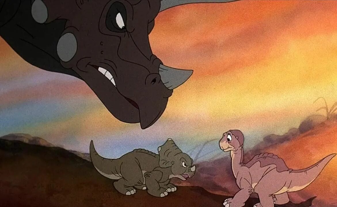 Крошка динозавр. ЗКМЛ доигачала времен 1988. The Land before time 1988.