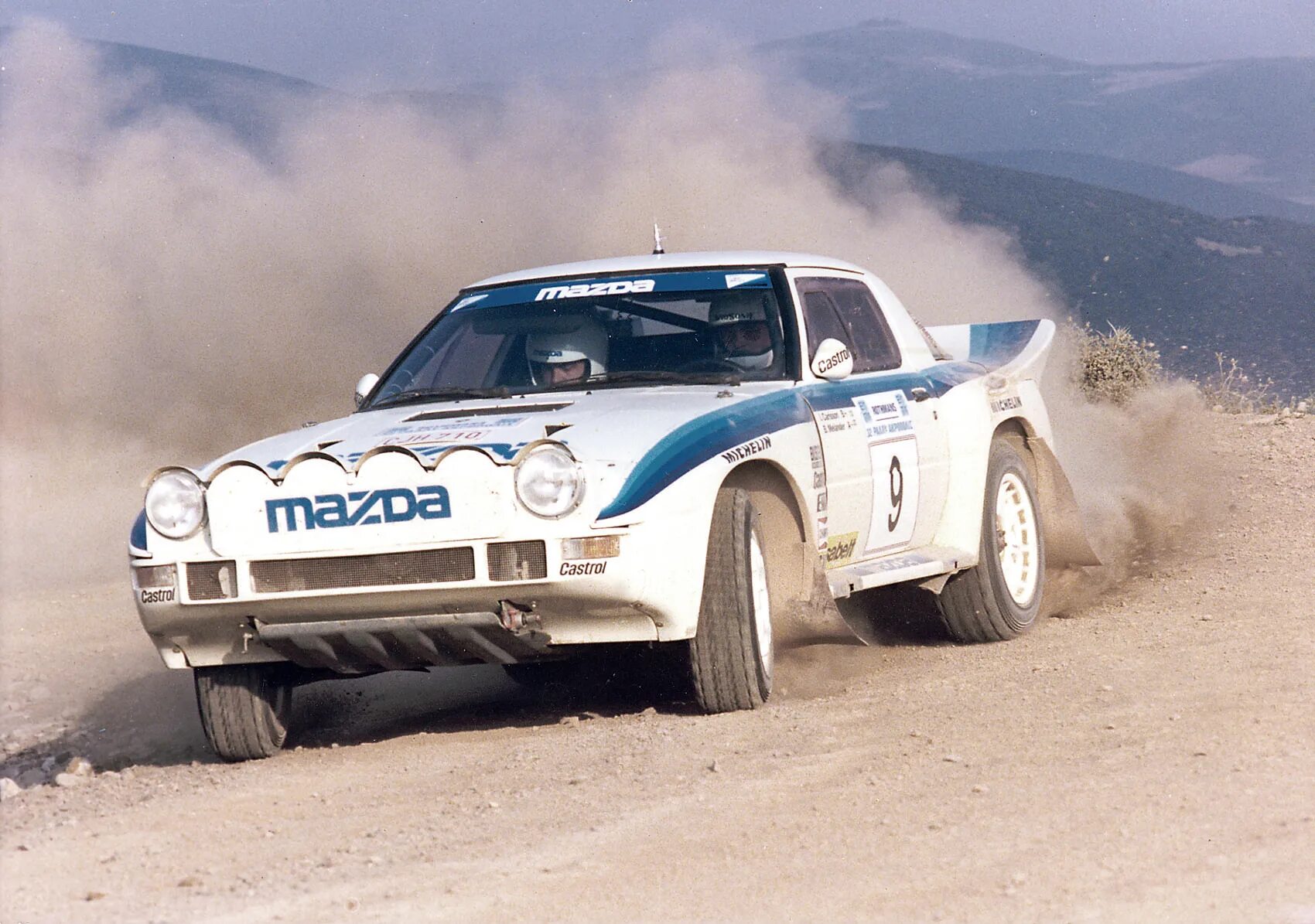 Ралли 7. Mazda RX-7 Rally. Mazda rx7 1985. Раллийная Mazda RX-7. Mazda RX-7 Group b.