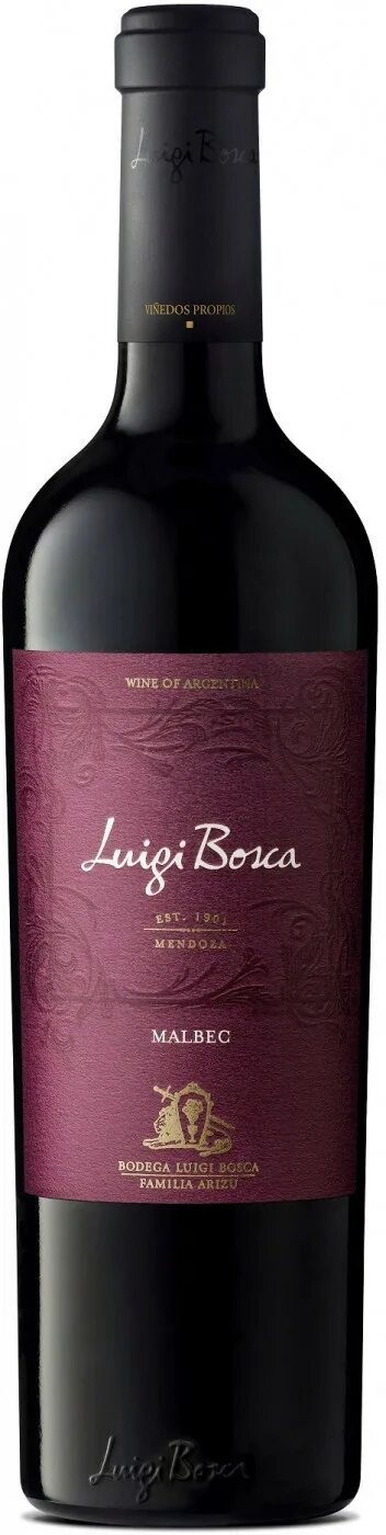 Malbec la Linda Luigi Bosca. Вино Luigi Bosca, Malbec, 2018. Luigi bosca