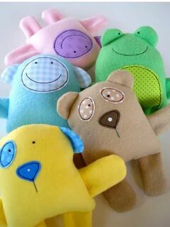 Мягкая игрушка руками детей