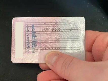 Что значит в1 в водительском