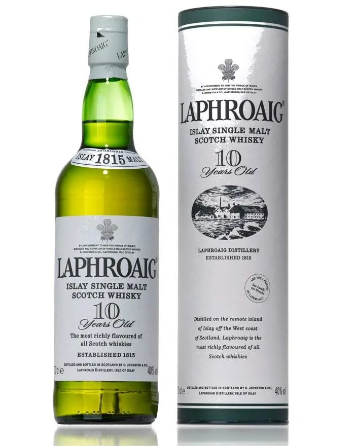 Laphroaig 10 лет 0.7 л подарочная упаковка