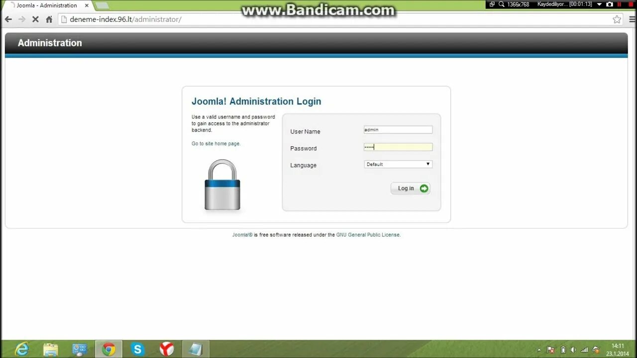 Admin index