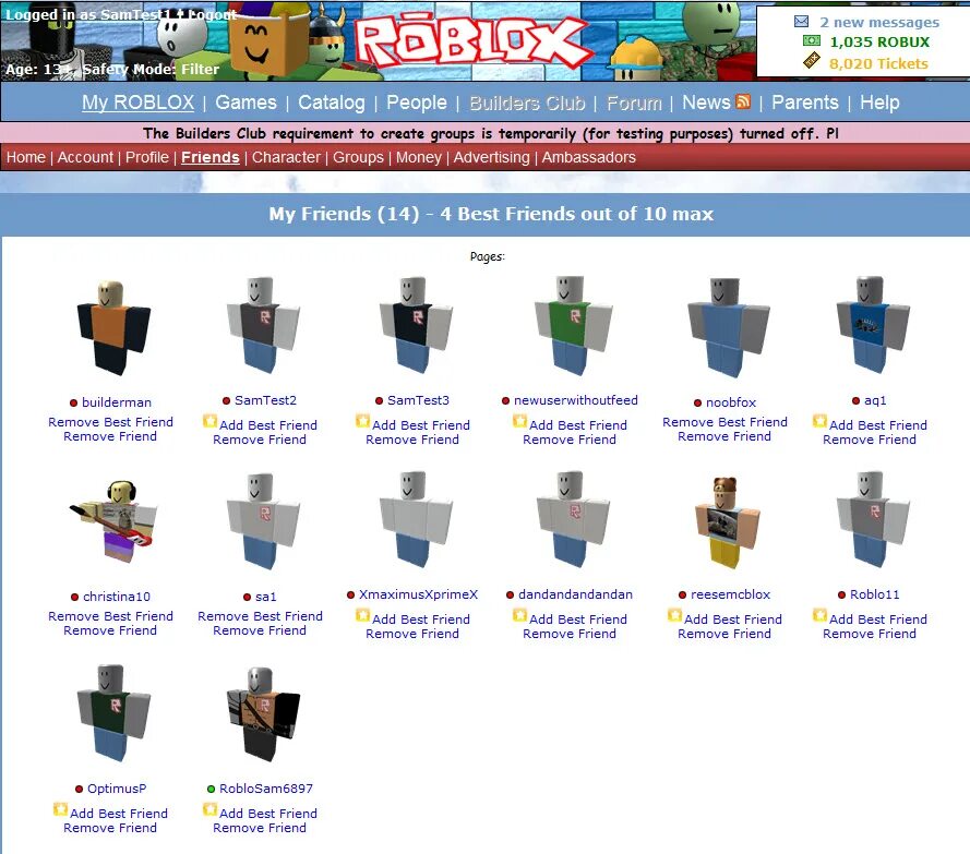 Roblox friend removal. РОБЛОКС статус. РОБЛОКС Бест френдс. Static.Roblox.