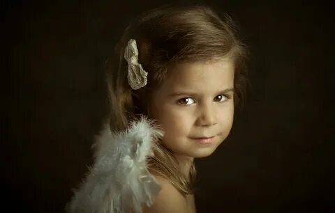 Wallpaper portrait, girl, Little Angels, Leire images for desktop.