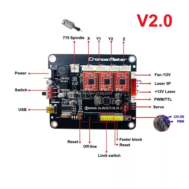 Grbl controller. Контроллер управления cnc 3018 v3.5. плата управления чпу станком cnc 3018 v 1.2. плата контроллера grbl.1.1. контроллер grbl 1.1 usb 2 axis.
