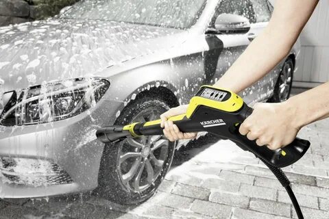 Как правильно помыть автомобиль керхером