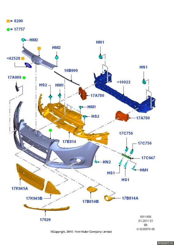 Детали кузова Форд фокус 2 Рестайлинг схема. Схема бампера Форд фокус 2 Рестайлинг. Схема переднего бампера Форд фокус 2. Схема деталей кузова Форд фокус 2.
