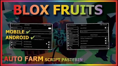 Blox fruits script auto farm