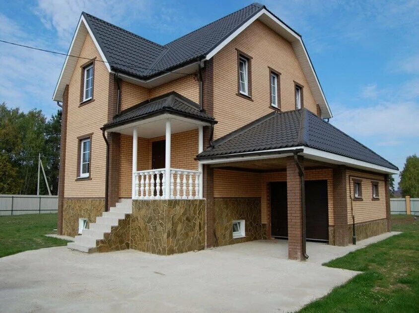 коттедж под питером. лома в современном стиле. построить дом в питере. дом из клееного бруса. каркасный дом под ключ spb doma.