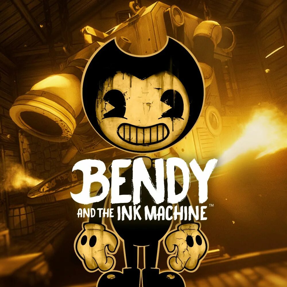 Ink machine song. Игра ink machine. бенди the ink machine. nintendo switch бенди. bendy and the ink machine надпись.