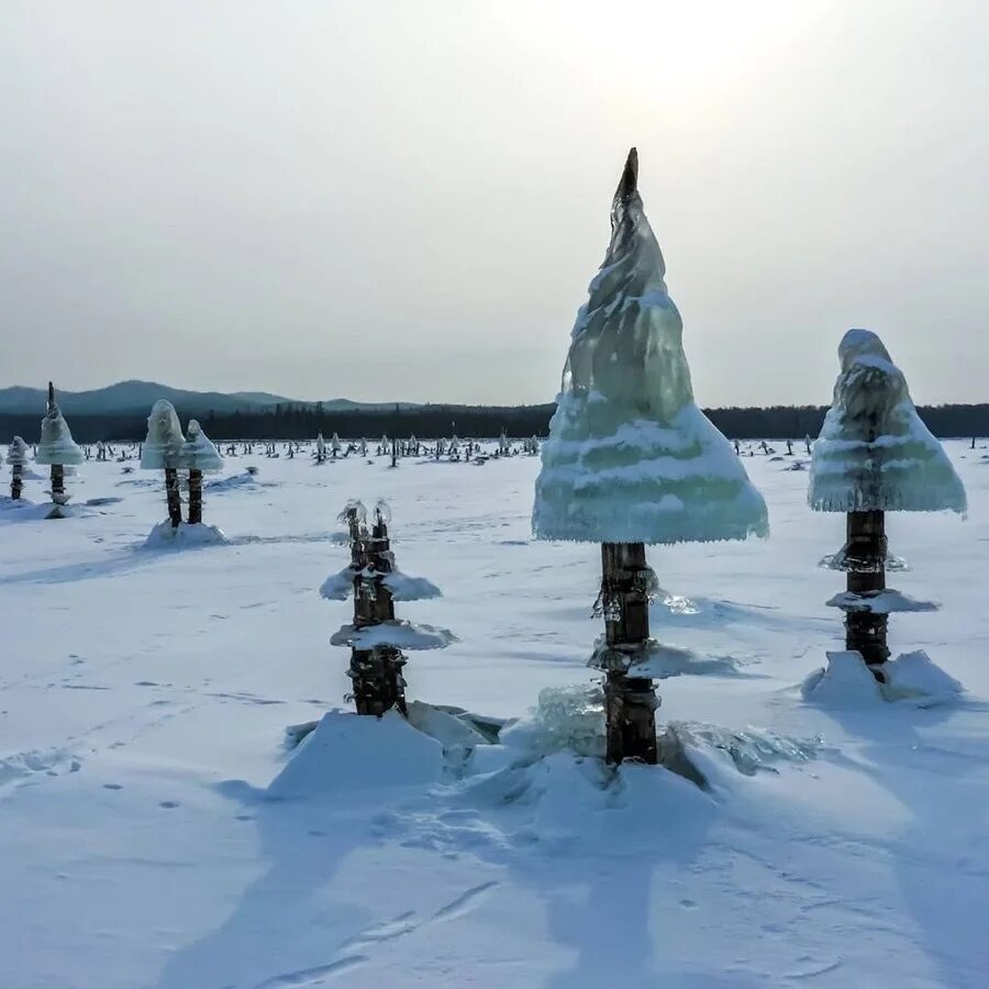 Апрель. Закат на озере Тургояк (панорамы). Часть3. Природа Южного Урала Дзен