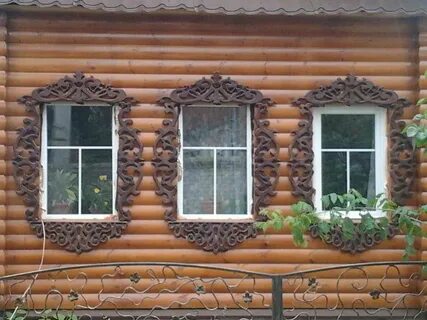 Темные наличники