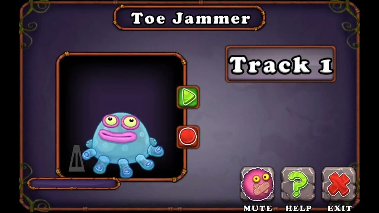 Звук монстров игра. My singing Monsters Toe Jammer.