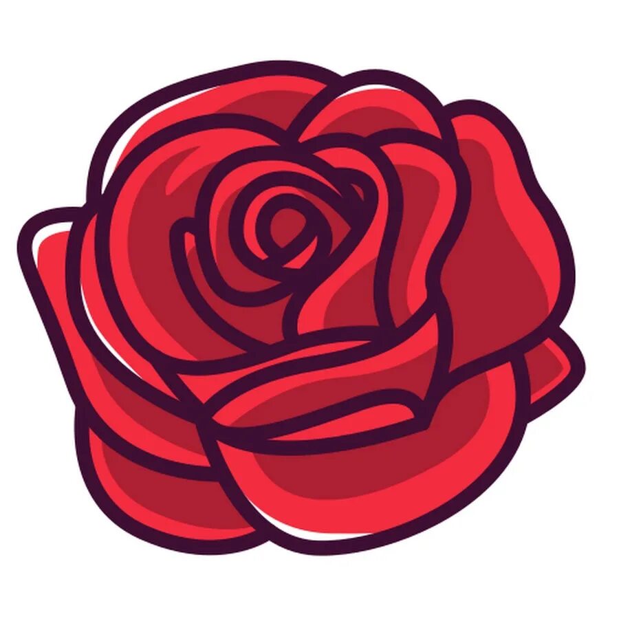 Rose icons. Значок розочки.