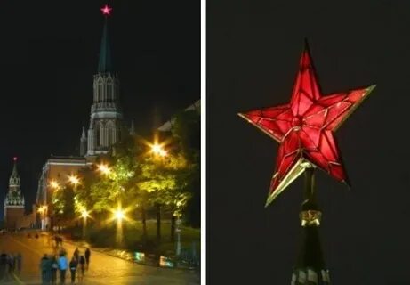 Размер кремлевских звезд