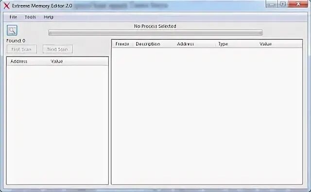 Scanning memory. Scanning memory