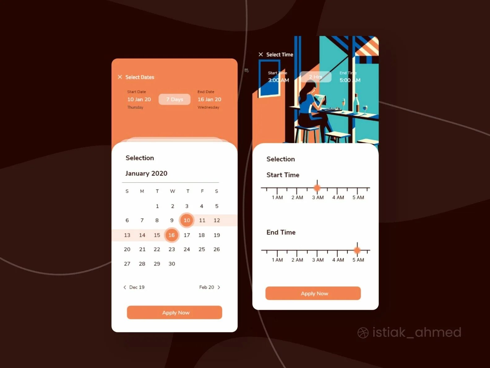 Date time app. Date time ui. календарь ui ux. calendar/time ui.. time picker app ui.