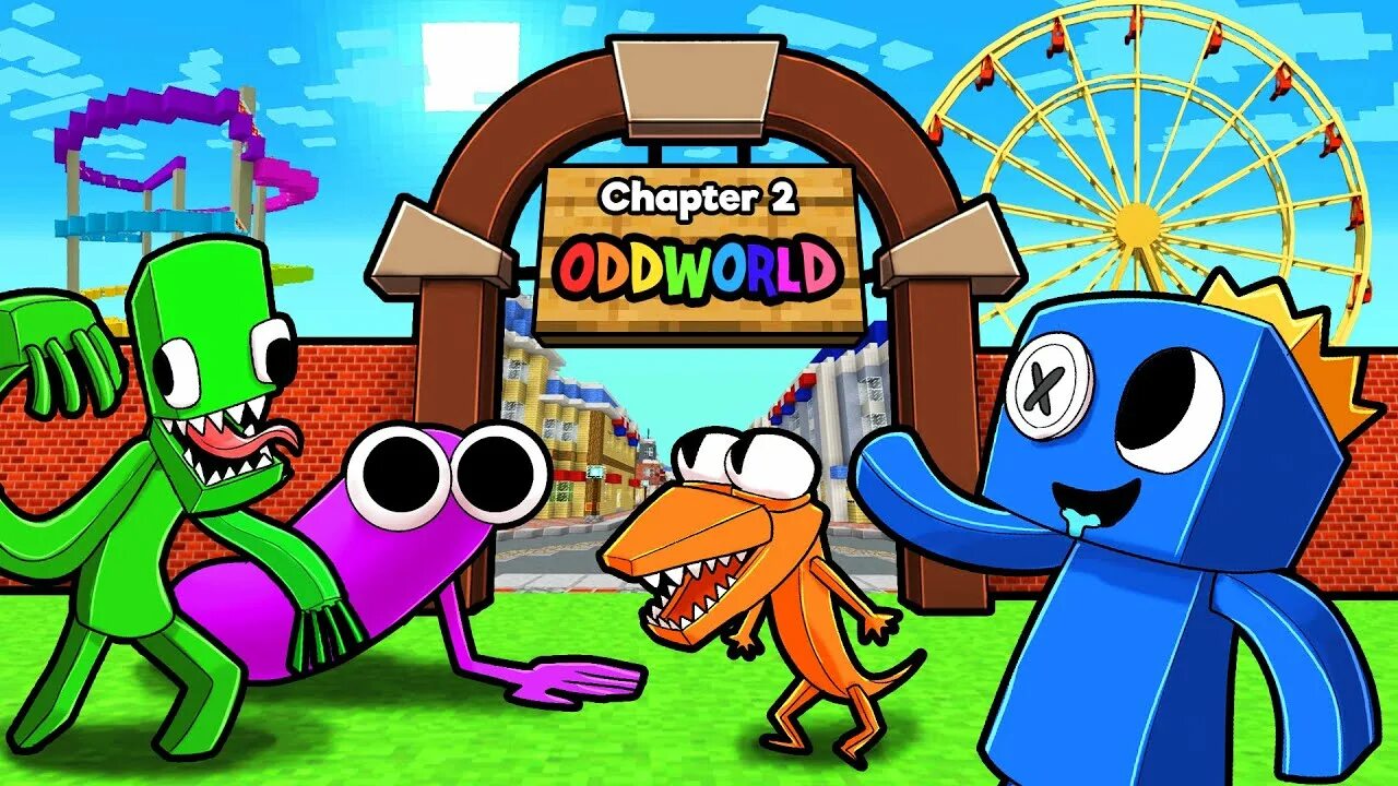 Rainbow friends Chapter 2. Odd World Rainbow friends. Радужные друзья 2 глава odd World. Радужные друзья РОБЛОКС Oddworld. Friends chapter 2