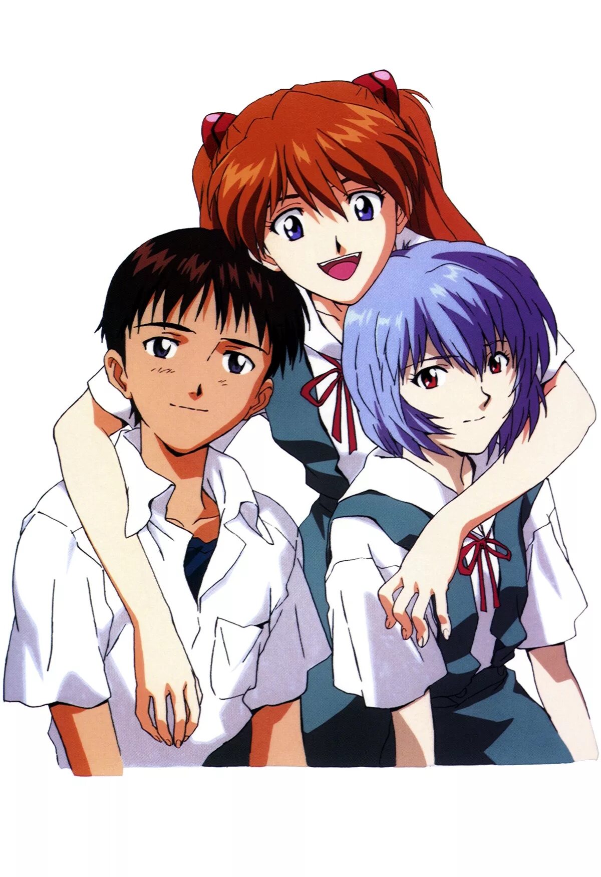 Аска Синдзи и Рей. Евангелион Рей и Синдзи. Evangelion Синдзи и Аска.