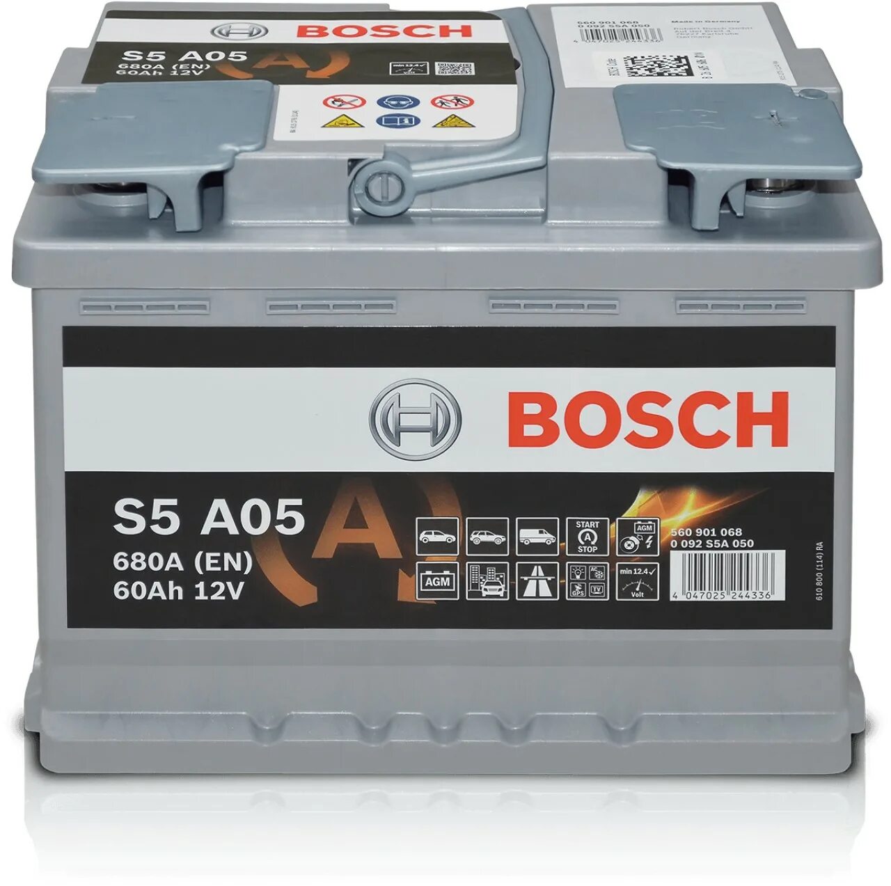 Аккумулятор Bosch AGM s5 a05. Bosch s5 005. Аккумулятор AGM 12v 60ah. Bosch 60 АКБ автомобильный.