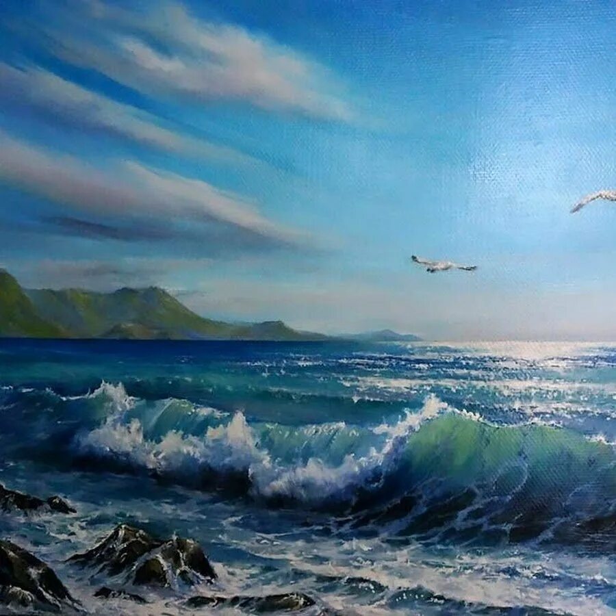 Как называются художники рисующие море. Суходольский художник морской Прибой.