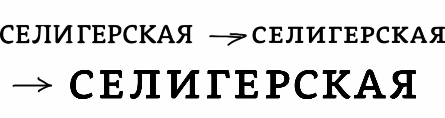 Массаж селигерская. Как правильно писать Селигерская или силигерская.