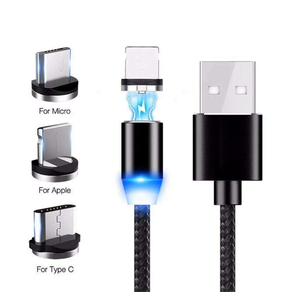 Кабель usb microusb type c. Магнитный кабель micro usb 360. магнитная зарядка микро юсб. кабель usb 3 в 1 microusb type-c lighting. магнитный кабель для зарядки 3 в 1 type-c 8 pin micro usb magnetic charging cable 100cm.