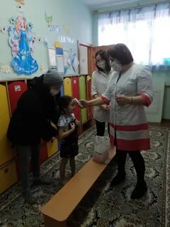 Утренний фильтр детей в детском саду