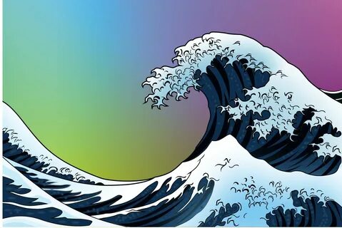 Japanese Wave wallpapers.