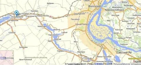 Мариновка волгоградская область на карте