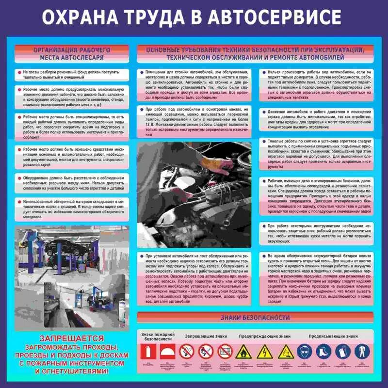 Техника безопасности в автосервисе. Техника безопасности при ремонте автомобиля. Безопасность для автомастерской. Безопасность и охрана труда в автосервисе.