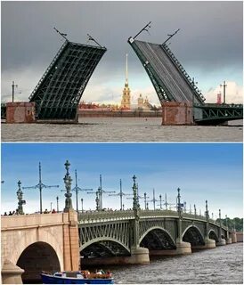 Когда построен мост через неву