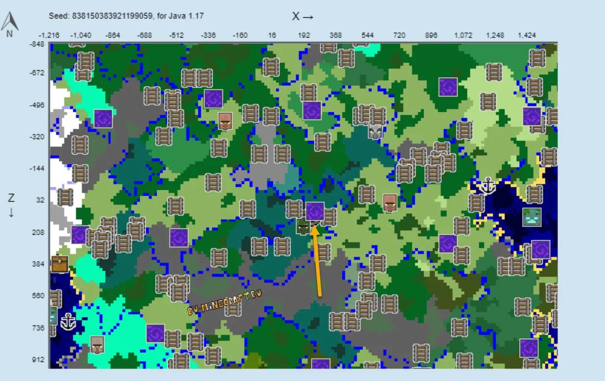 Карта по Сиду. Карта майнкрафт по Сиду. Заброшенный деревня в майнкрафт карта. Карта сида майн