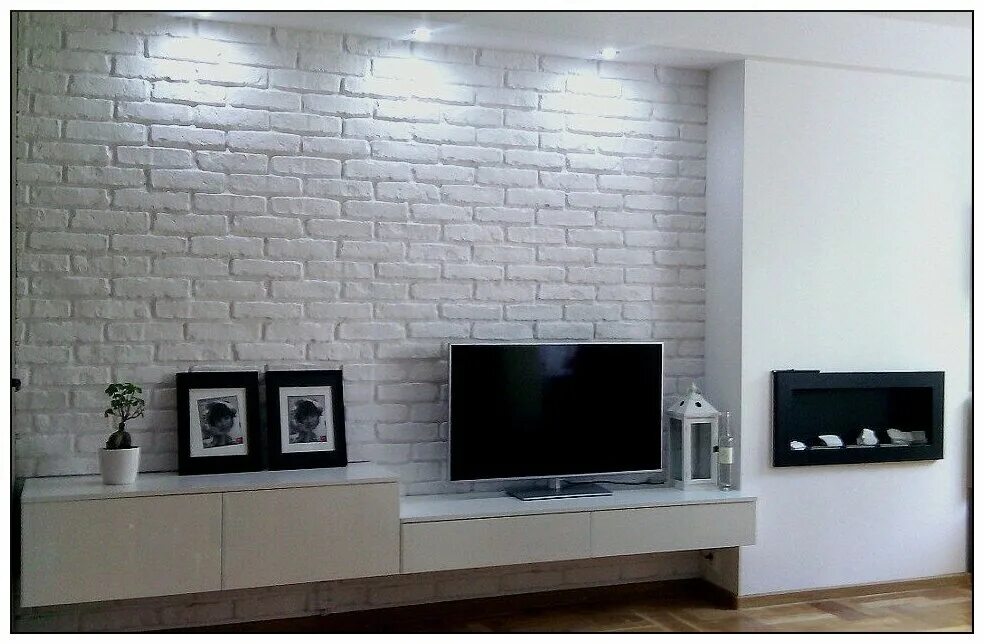 Кирпич из гипса в интерьере фото - OrangMebel.ru