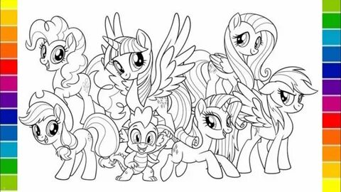 My little pony colouring