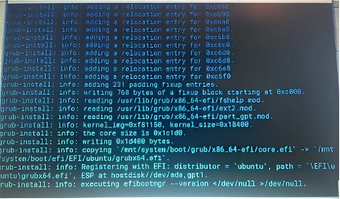 Write byte